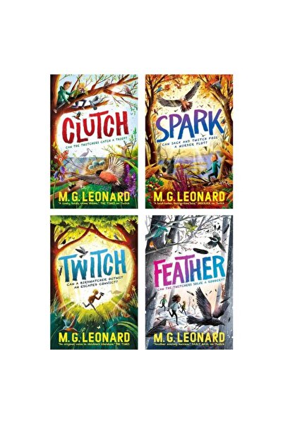 walker The Twitchers Series 4 Books Collection Set (Twitch, Spark, Clutch and...