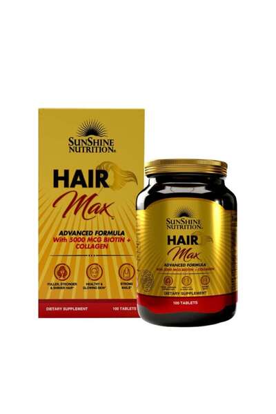 Now Foods Sunshine Nutrition Hair Max 100 Tablets