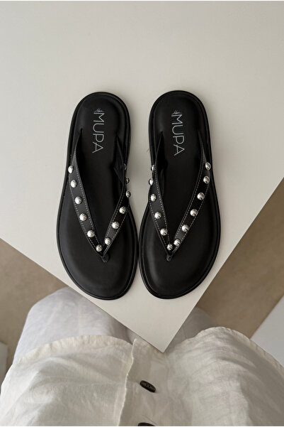 Mupa Shoes Kadın Terlik SİYAH