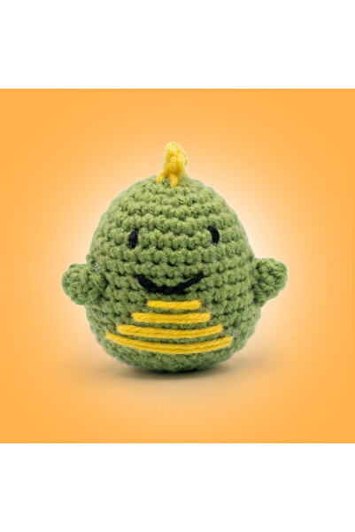 The Gookie Mini Dinozor Dod Tığ Kiti Yeni Başlayanlar İçin Videolu Amigurumi ...