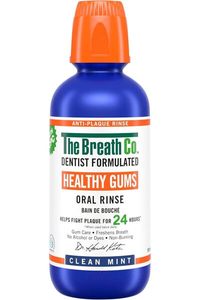 The Breath Co . Mouthwash Gum Protection Dentist Developed Formula Helps Figh...
