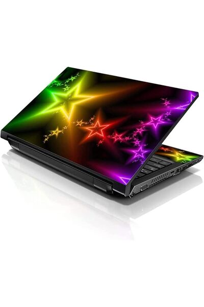 LSS Laptop 15 15.6 Skin Cover with Colorful Red Heart in Sand Pattern for HP ...