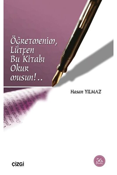 Çizgi Kitabevi Yayınları Teacher Please Read This Book!..