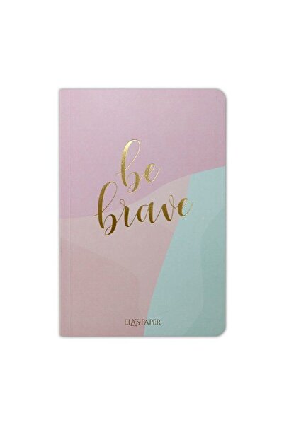 Ela's Paper Yayınları Pastel Be Brave Notebook