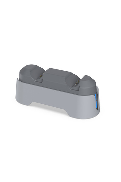 Choice Grey Dual Fast Charging Station with LED Indicator Compatible with Gam...