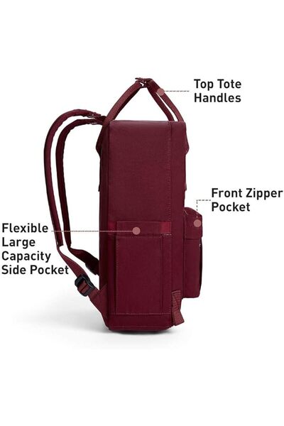 KALIDI Unisex Lightweight Backpack School Bag Water-resistant Casual Rucksack...