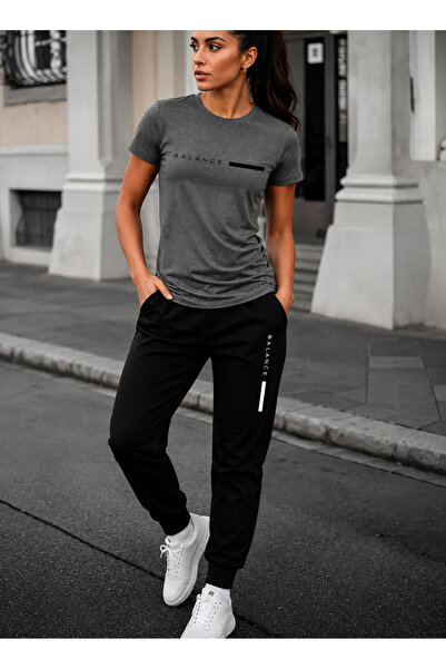 CLOTHES33 T-Shirt Sweatshirt 2-Piece Combination Thin Summer Sweat-Absorbing ...