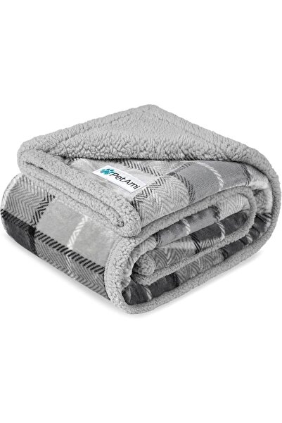 PetAmi Fluffy Waterproof Dog Blanket Fleece | Soft Warm Pet Fleece Throw for ...