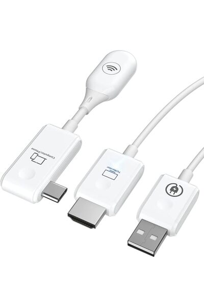 NALACAL جهاز إرسال واستقبال HDMI لاسلكي، يدعم مسافة 30 متر/98 قدم بدقة HD 108...