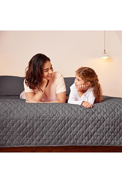 Exclusivo Mezcla Reversible Twin Quilt Bedding Set with Pillow Sham, Lightwei...