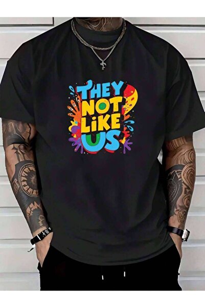 k222 تي شيرت They Not Like Us - 180G للمناسبات العائلية، وفعاليات بناء الفريق...