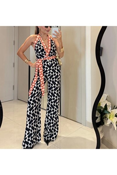 Butik Tailor Geometrik Desenli Tulum