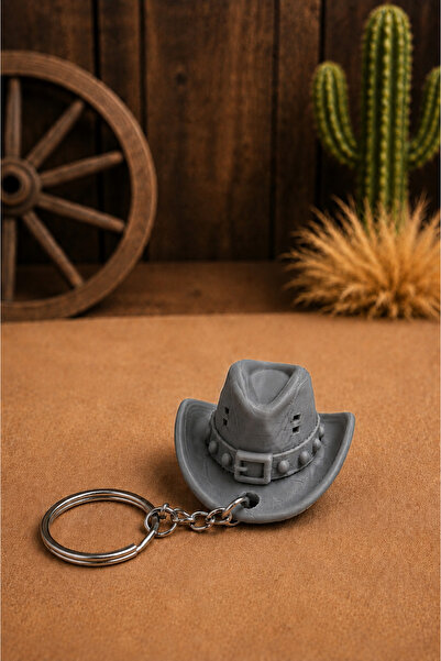 Generic Brand Cowboy Hat Keychain - Cowboy Western Hat Keychain Charm