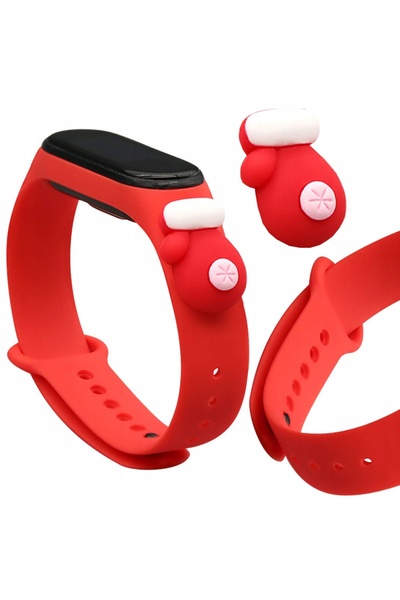 Hurtel En-gros Brățară de Crăciun pentru Xiaomi Mi Band 4 3, Curea tip mănușă...