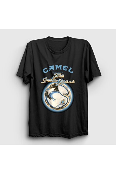 Presmono Unisex crna majica The Snow Goose Rock Camel 619326tt