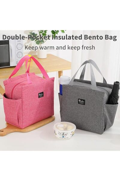Lullaxx Lunch Bags Insulated Lunch Bag Tote Bag for Adult,Men,Women，Reusable ...