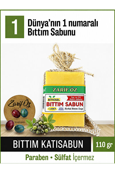 BITTIM SABUN 1 x110 gr doğal el yapımı soğuk proses üretim