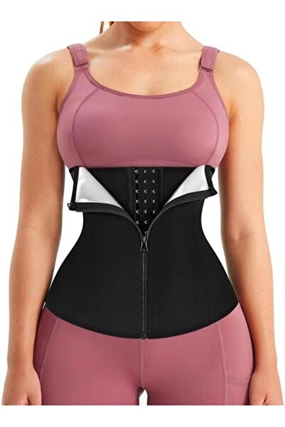 Generic Women Waist Trainer Trimmer belt Sweat Belly Band Tummy control Wrap ...