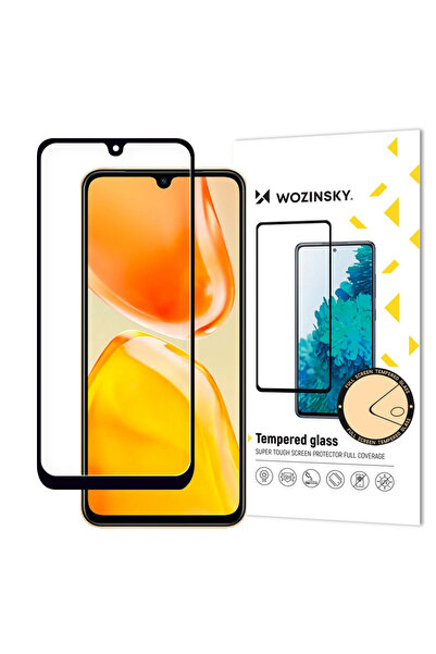 WOZINSKY Sticlă securizată cu adeziv integral pentru Huawei Nova Y90, acoperi...