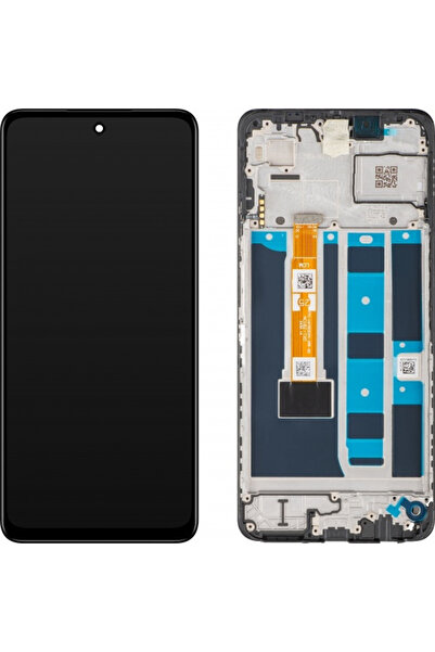 OPPO Γνήσια Οθόνη Με Πλαίσιο Μαύρο για A3x 5G / A3 5G (Service Pack) 62102900...