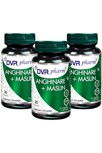 DVR Pharm Pachet Anghinare Maslin 400mg, mentine limite normale trigliceridel...