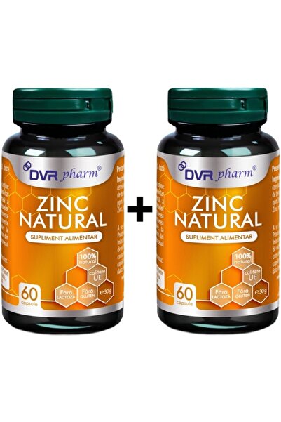 DVR Pharm Pachet Zinc (extras din Drojdia de Bere) 400mg, cu absorbtie ridica...