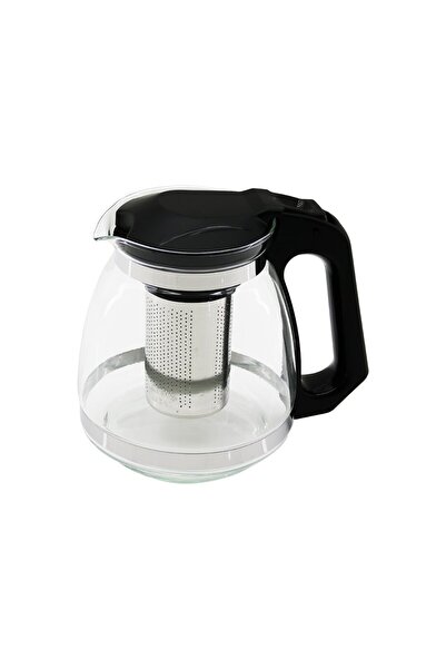 Marsilyan Glass Teapot with Steel Strainer 1500ml () Ilkel-Grp9Y84