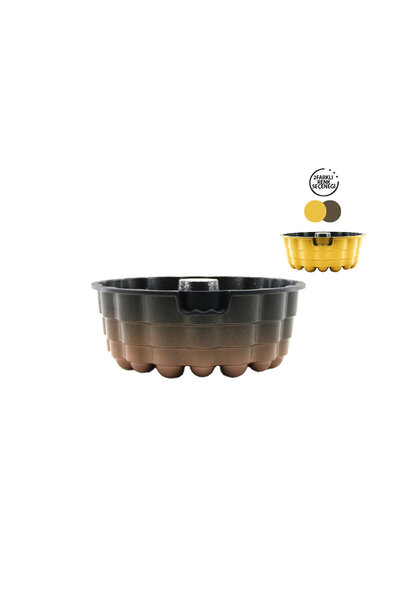 OSKA GLOBAL Cast Iron Cake Mold Atom Diameter: 26cm - Depth: 8cm