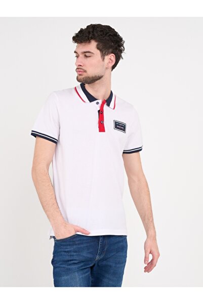 Lee Cooper - Tricou barbat polo cu detalii logo