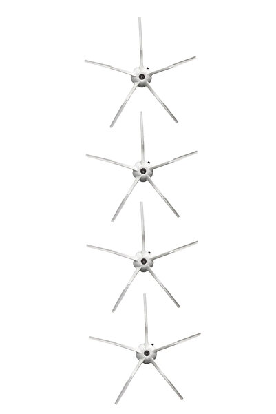 LİN GRUP Set de 4 perii laterale compatibile cu aspiratorul robot Roborock S7