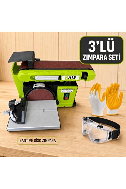 Hais Pro Seri Bant Zımpara ve Disk Zımpara Makinesi Atölye Seti
