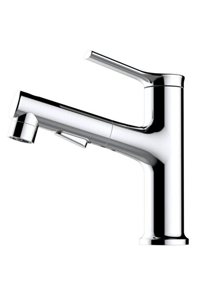STARSTAR (Chrome plated) Bathroom faucet with pull-out spray head - Three spr...