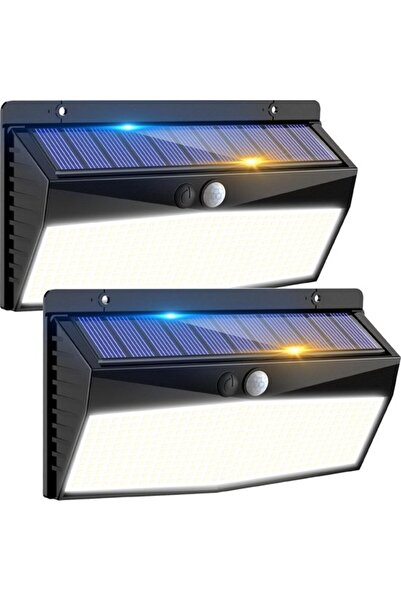 STARSTAR 2-Pack 368LED 3-Position Outdoor Solar Spotlight, Waterproof Human B...