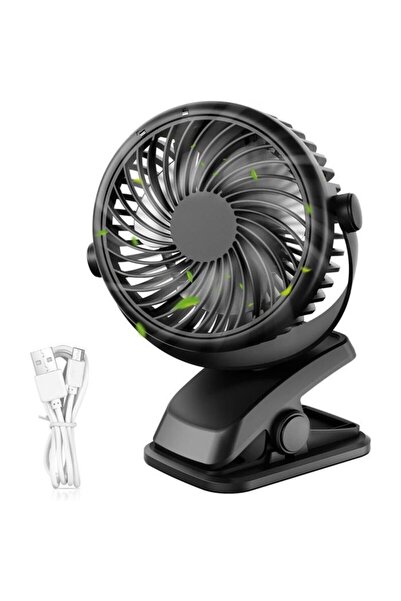 Morvena Picks Mini ventilator portabil pentru desktop, ventilator personal US...