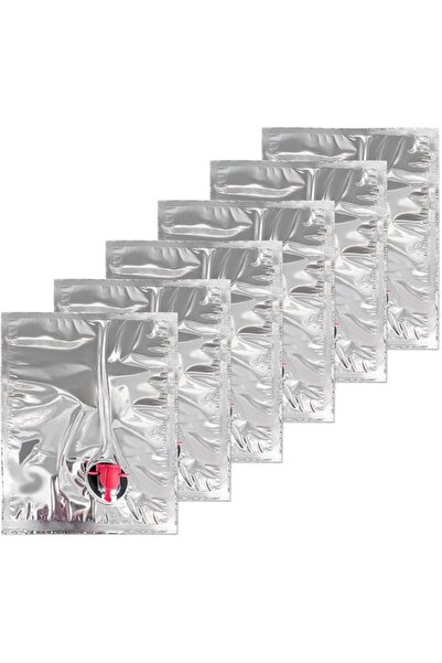 STARSTAR Suitable for 6Pcs 3L Refillable Wine Bag Spout Leakproof Reusable Bl...