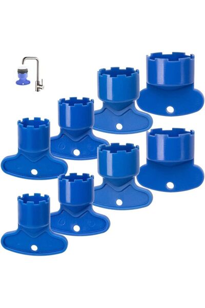 Morvena Picks Set de 8 aeratoare pentru robinet cu instrument de demontare - ...
