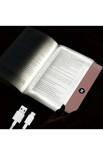 STARSTAR Flat LED reading light, 3 color modes, rechargeable