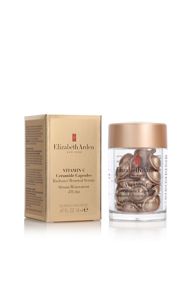 Elizabeth Arden Capsule cu Ceramide și Vitamina C Ser pentru Renovarea Strălu...