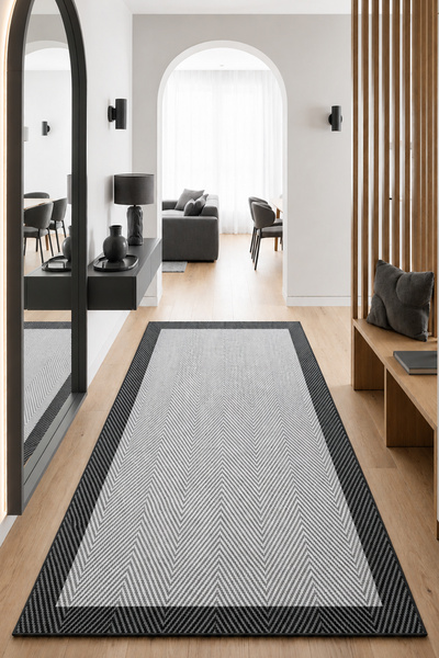 Chilai Home Juda Makinede Yıkanabilir Kaymaz Taban Leke Tutmaz Dijital Salon Halısı Mutfak Halısı ve Yolluk