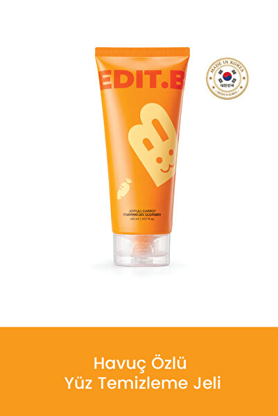 EDITB Joyfull Carrot Foaming Gel Cleanser