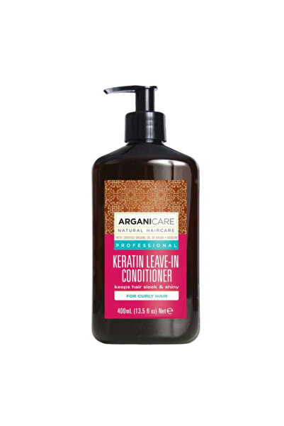 Arganicare Balsam Fara Clatire cu Keratina pentru Par Cret - Keratin Leave-In...