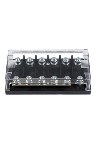 Victron energy safety holder for MEGA fuse with 6-way 250A busbar
