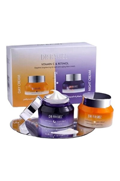 DR.RASHEL DR. RASHEL Vitamin C Day Cream And Retinol Night Cream For Face 2x5...