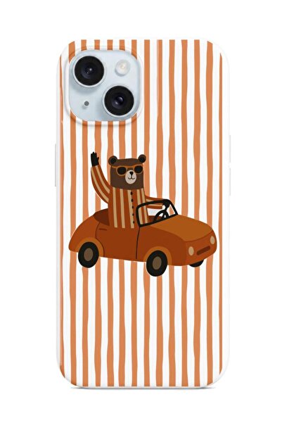 3GEN CASE iPhone 15 Uyumlu İkonik Desenler Serisi Lansman Kılıf İçi Kadife Ka...