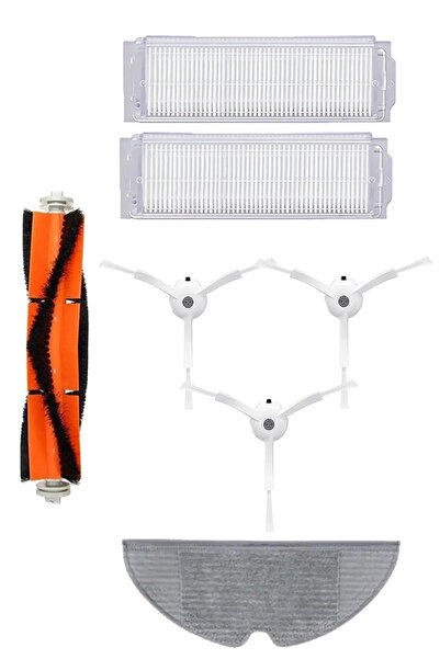 LİN GRUP Set de 7 piese de schimb compatibile cu aspiratorul robot Xiaomi Vac...