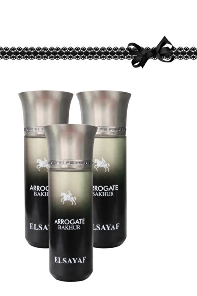 ELSAYAF 3 قطع من عطر البخور أروجيت 200 مل