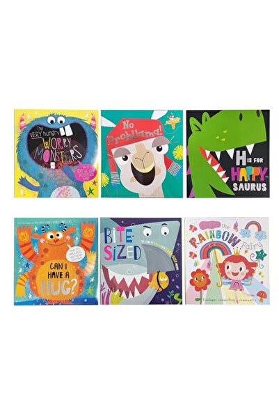 Make Believe Ideas The Very Hungry Worry Monsters Picture Book set x 6 in Bag...