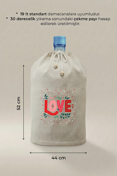 yibucraft Love-02 Printed Bottle Cover