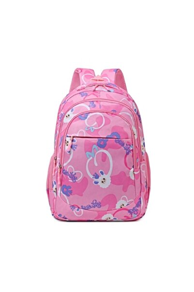 OEM Rucsac școlar, 46x16x31.5cm, roz, 62818-3