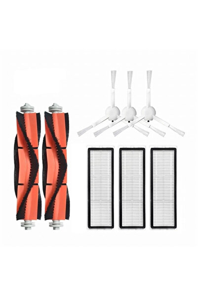 LİN GRUP Set de 8 piese de schimb compatibile cu aspiratorul robot Dreame F9